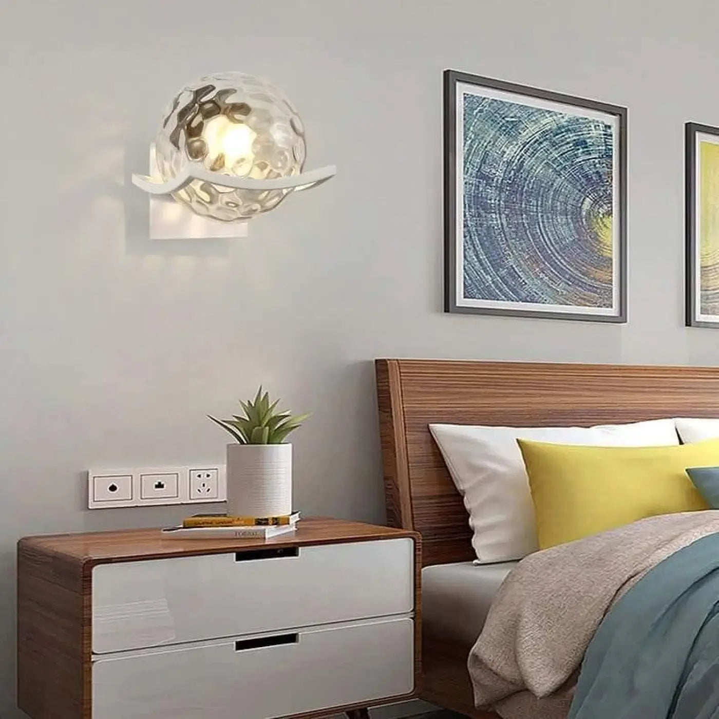 Applique Murale en Verre - Ver