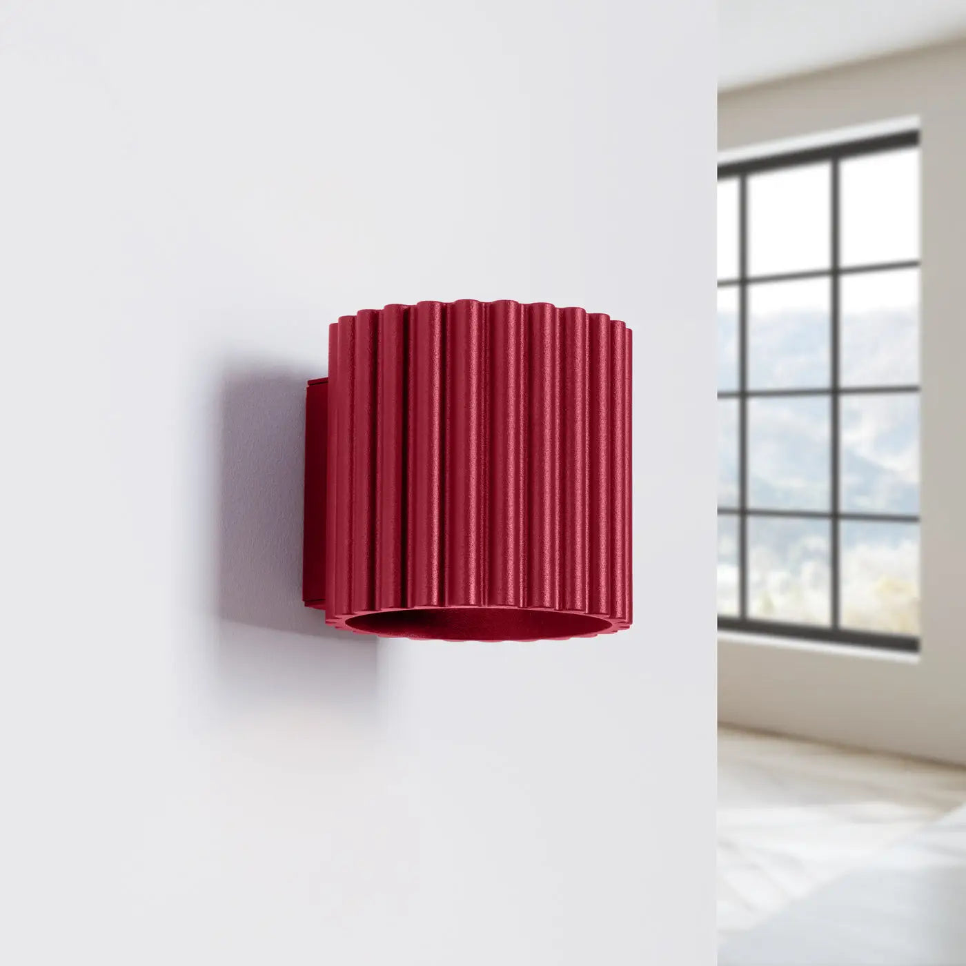 Applique Murale Chic - Aura (Bordeaux)