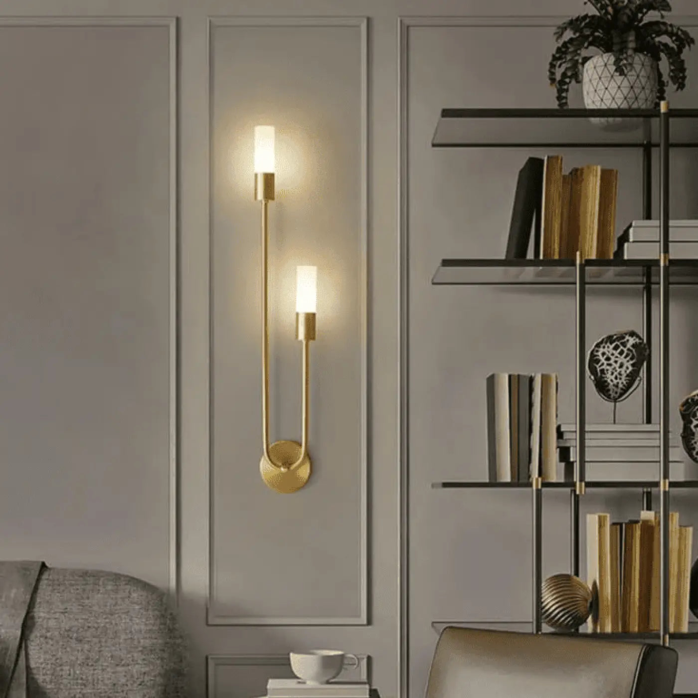 Applique Murale en Metal - Matal