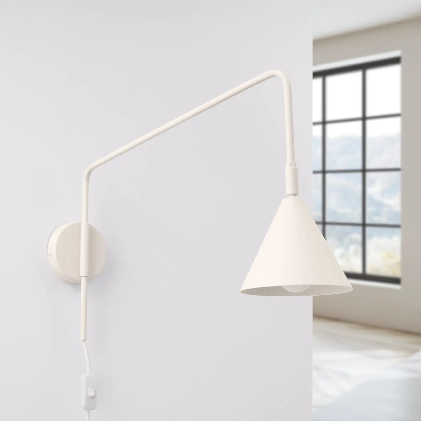 Applique Murale Moderne - Nox (Beige)
