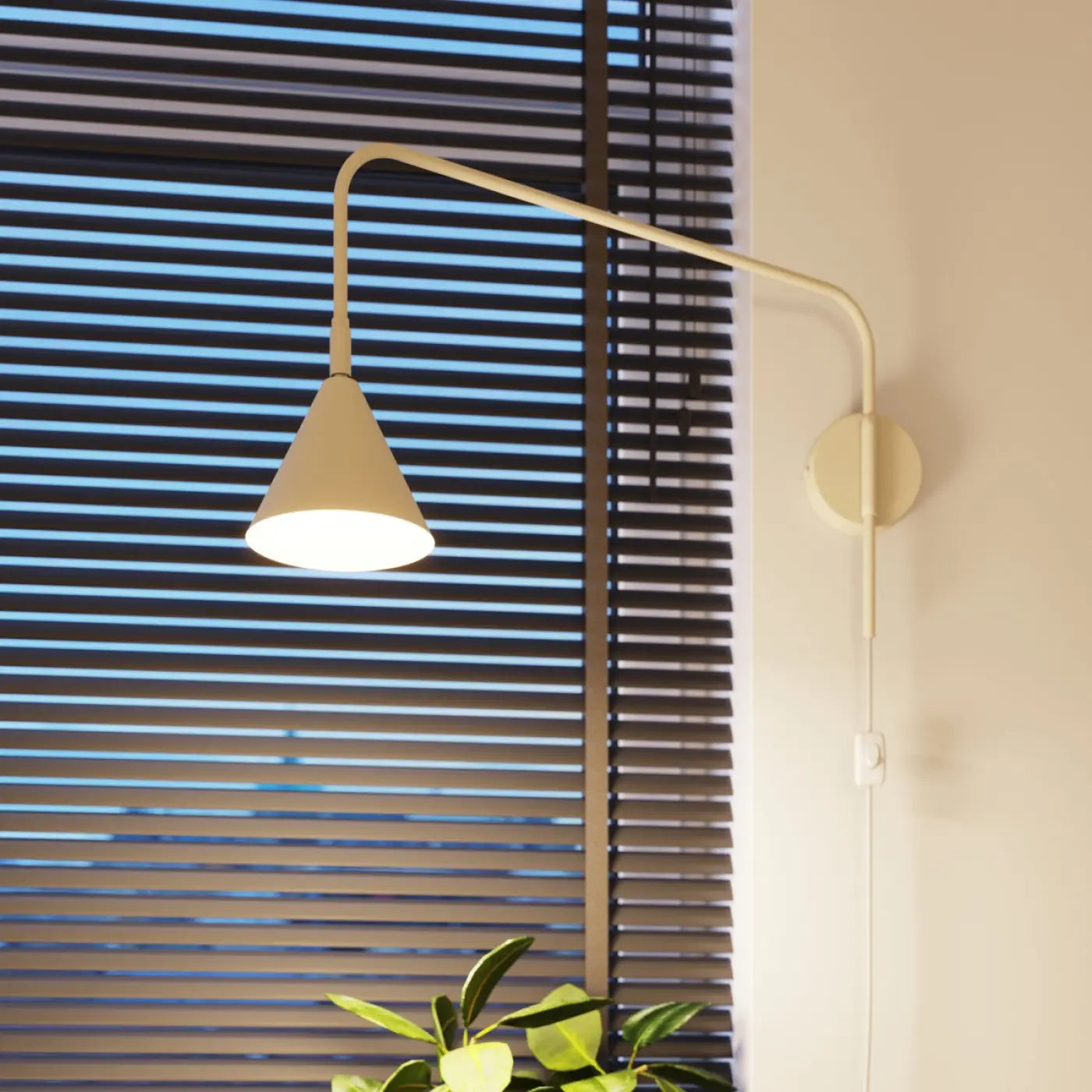 Applique Murale Moderne - Nox (Beige)