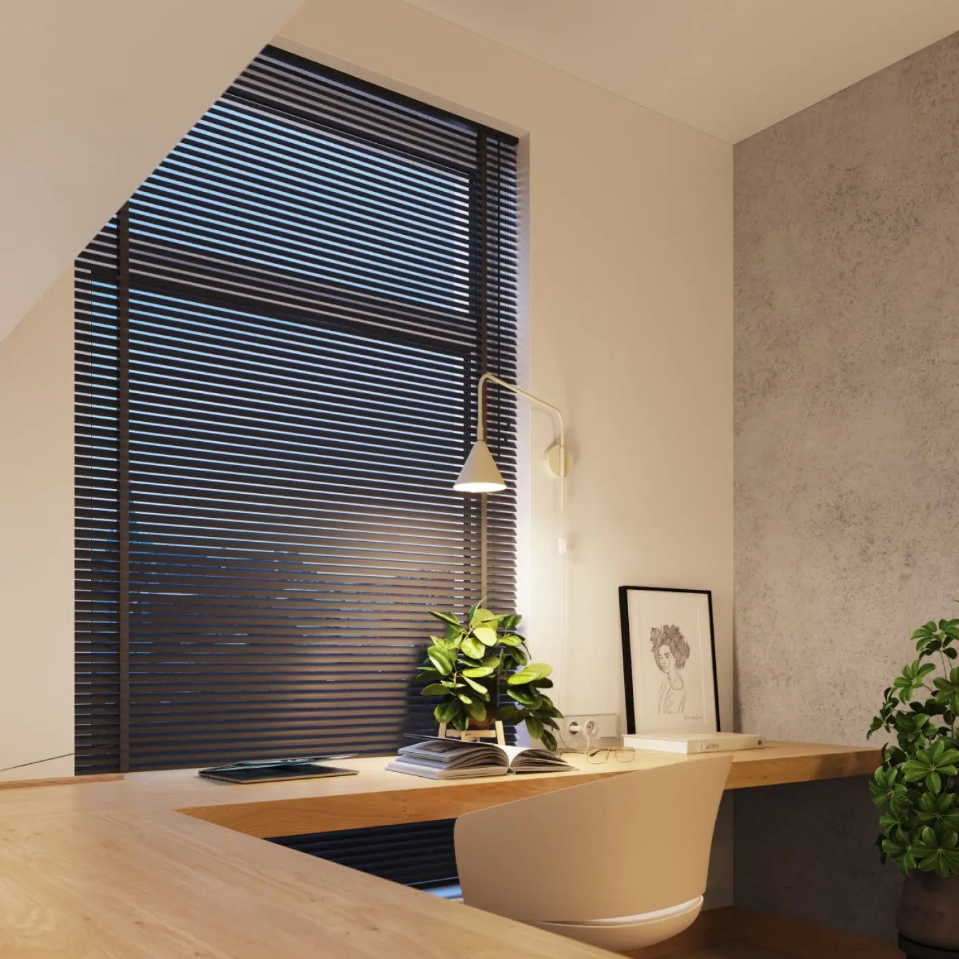 Applique Murale Moderne - Nox (Beige)