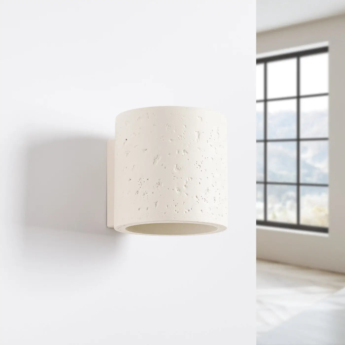 Applique Murale Chic - Orbis Béton (Beige)