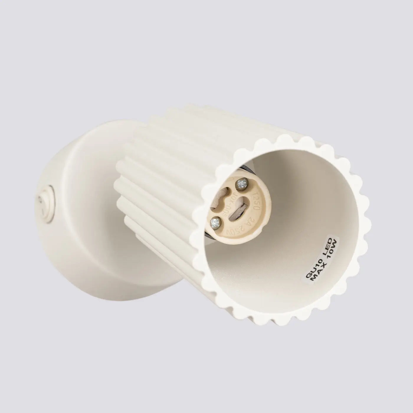 Applique Murale Avec Interrupteur - Karbon (Beige)