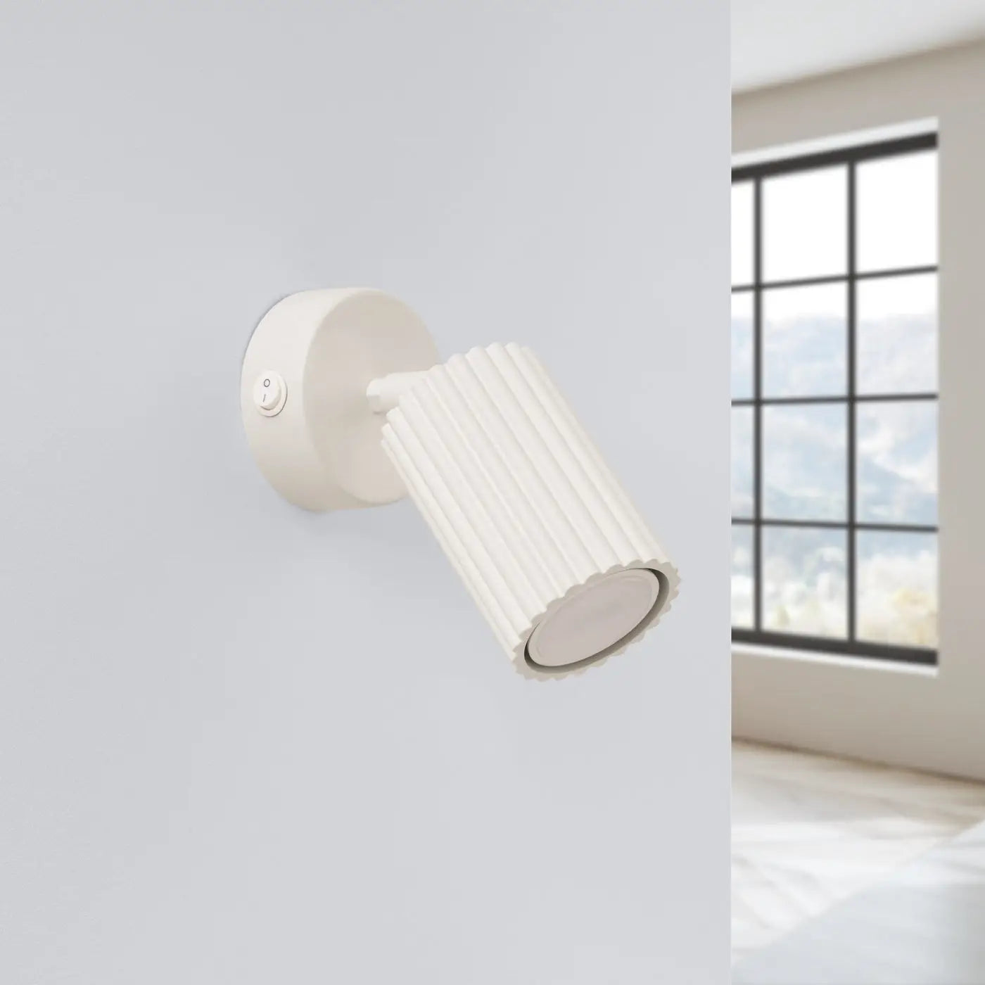 Applique Murale Avec Interrupteur - Karbon (Beige)