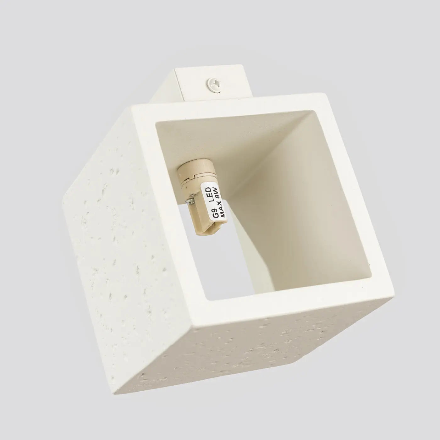 Applique Murale Design - Quad Béton (Beige)