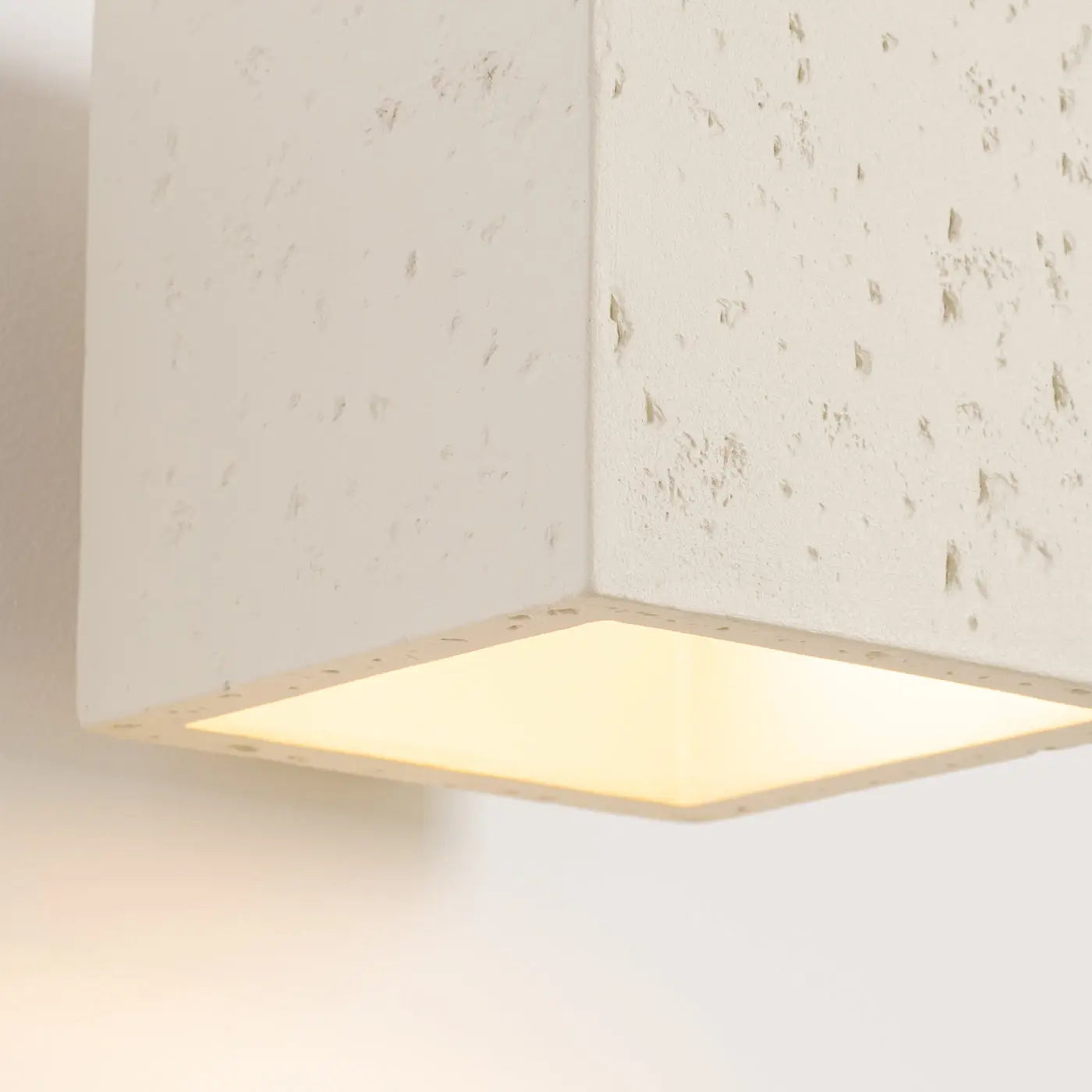 Applique Murale Design - Quad Béton (Beige)