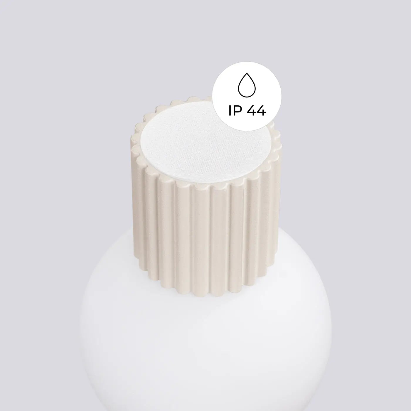 Applique Murale Moderne - Halo (Beige)