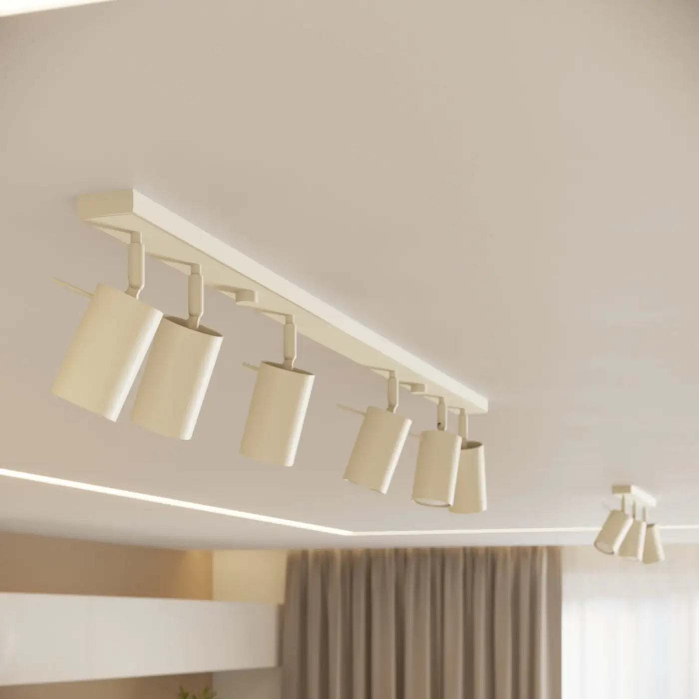 Applique Murale Moderne - Ring (Beige)