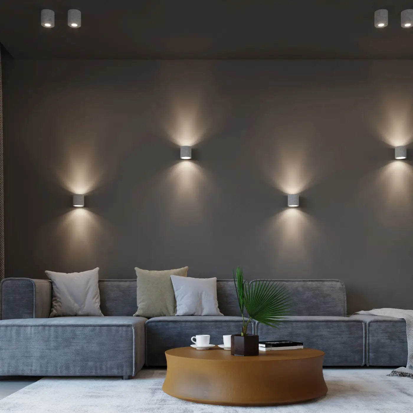 Applique Murale Design - Orbis (Béton)