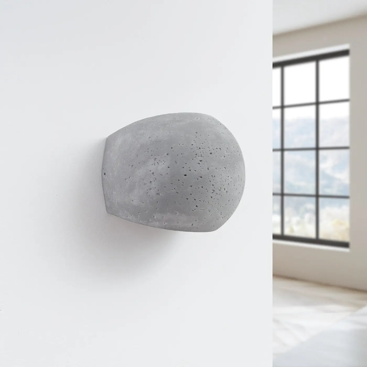 Applique Murale Design - Globe (Béton)