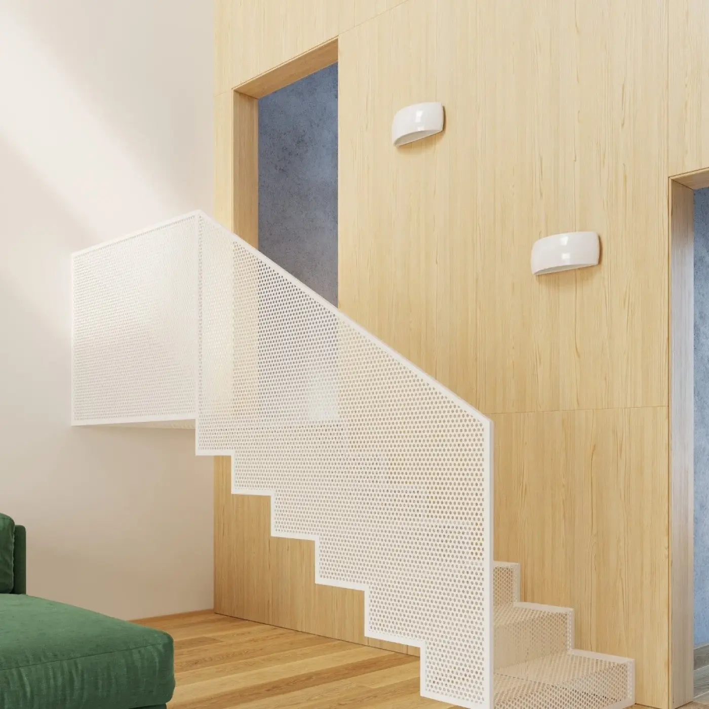 Applique Murale Design - Pontius (Blanc)