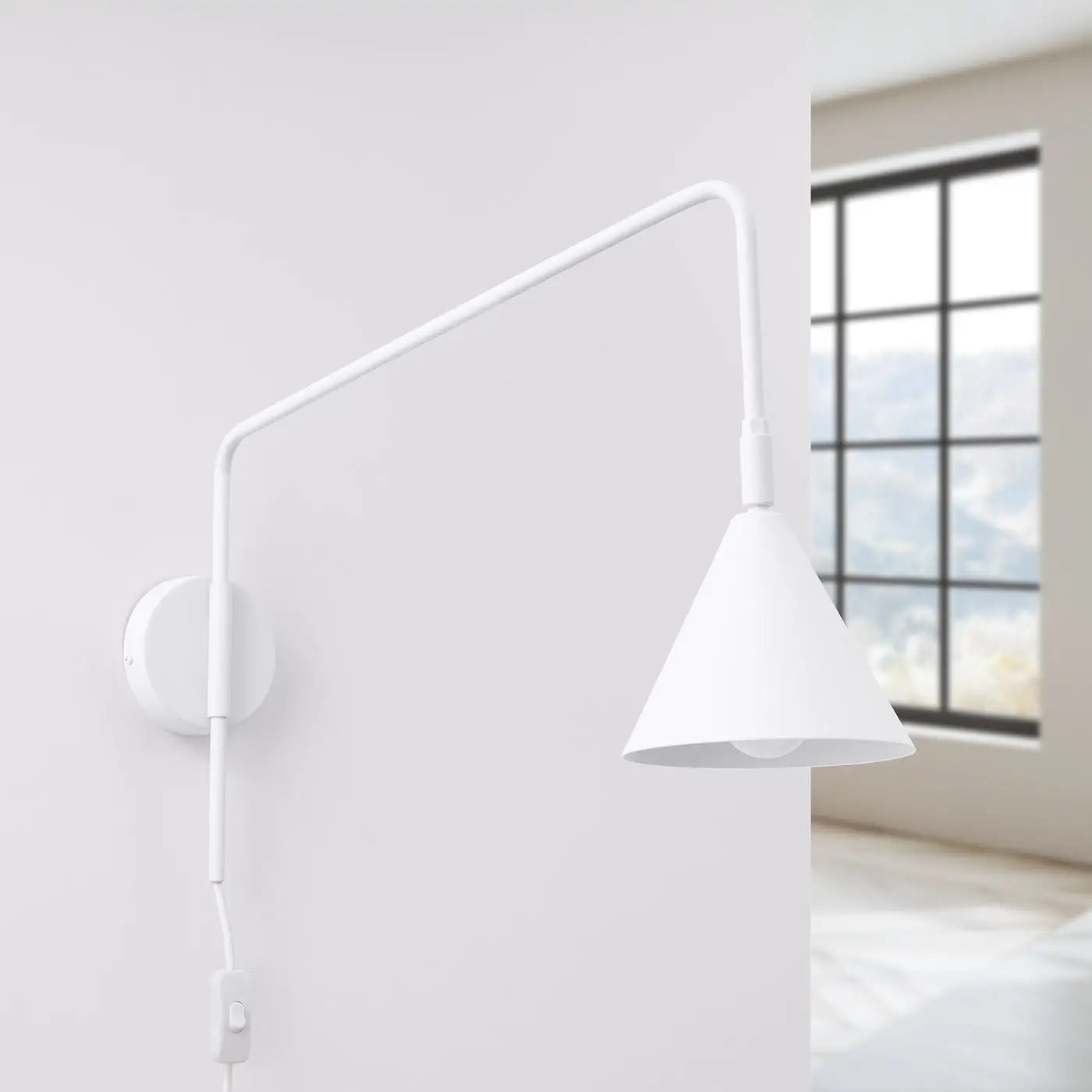 Applique Murale Design - Nox (Blanc)