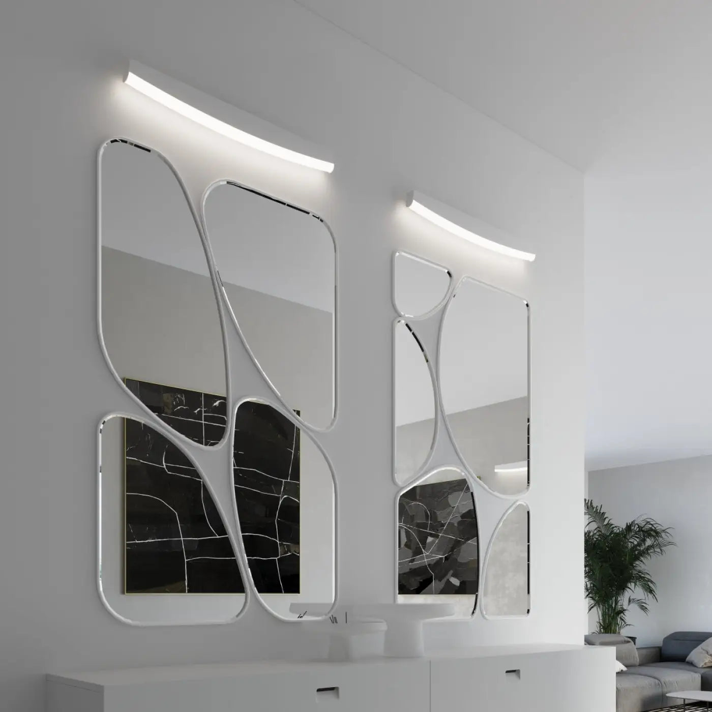 Applique Murale Design - Jorun 4000K (Blanc)