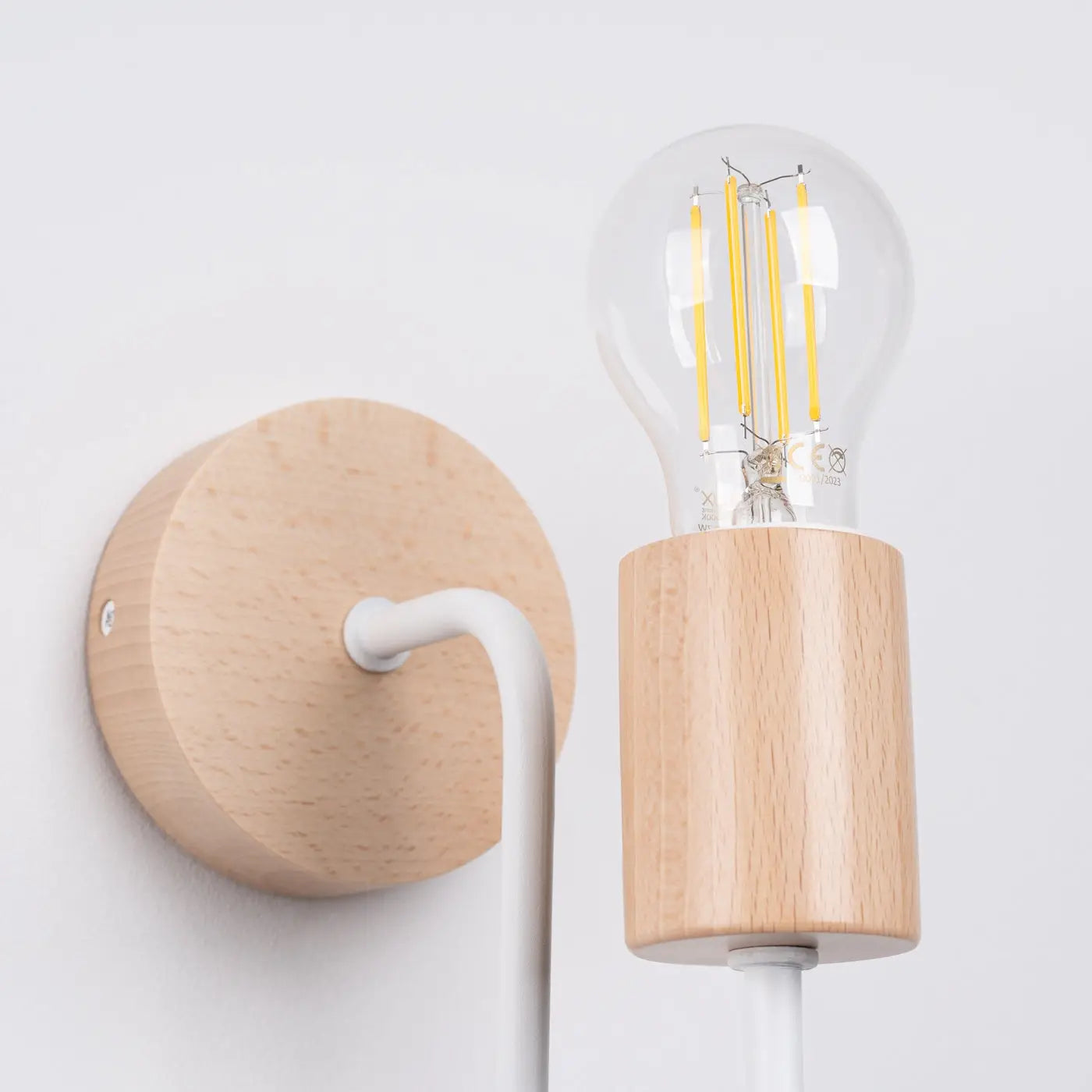 Applique Murale Design en Bois - Timbo (Blanc)