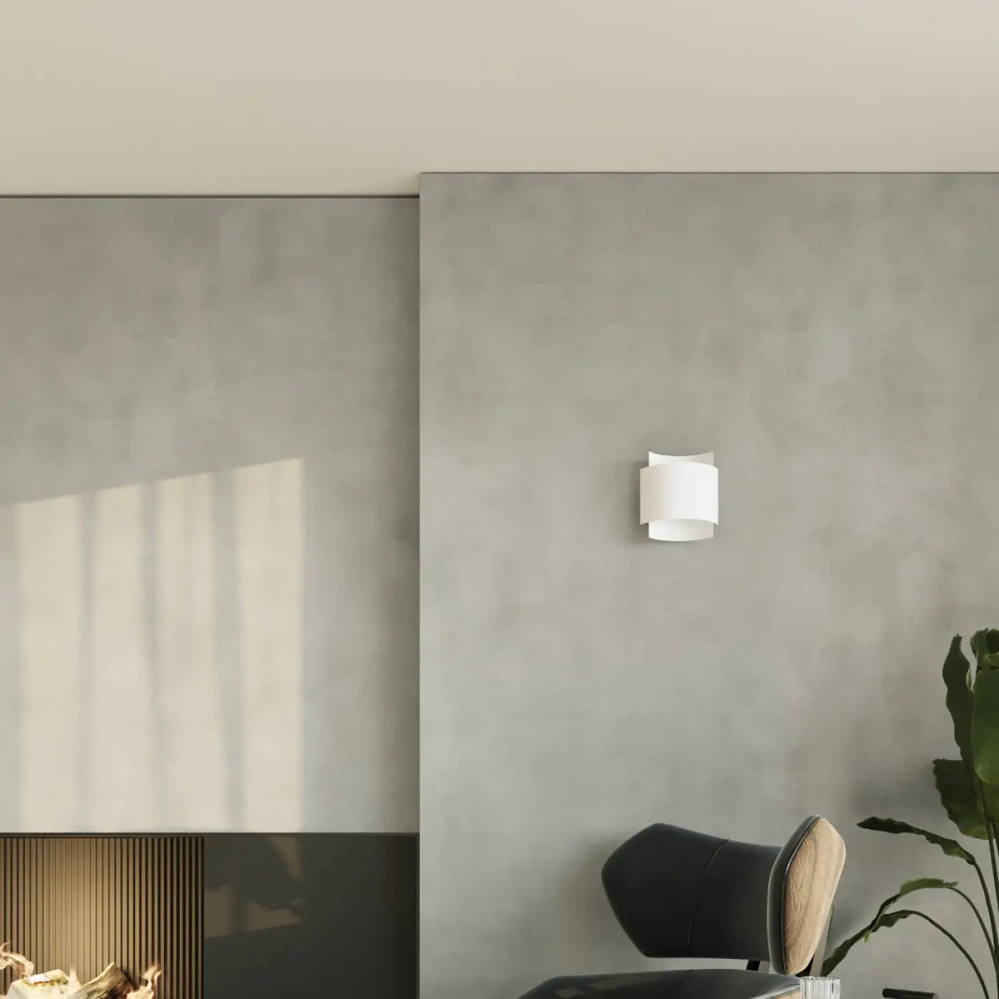 Applique Murale Moderne - Impact (Blanc)