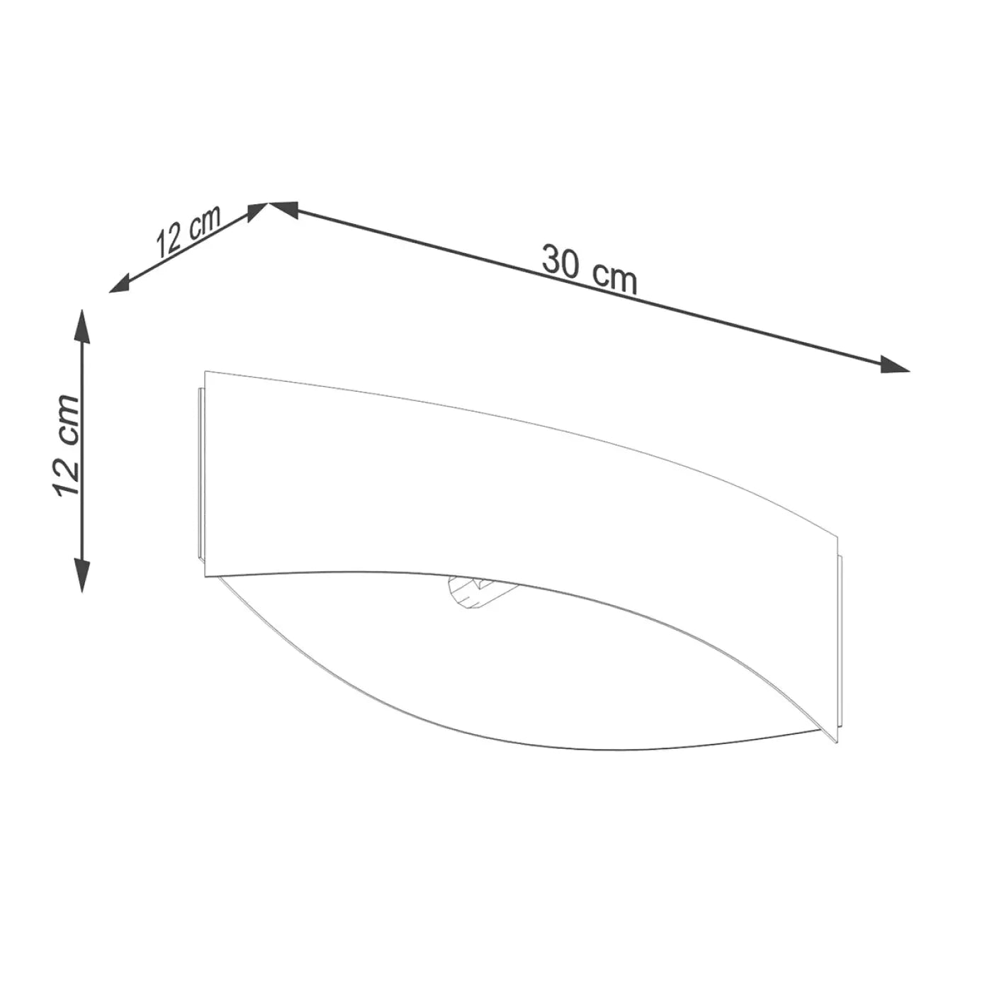 Applique Murale Design - Toni (Blanc)
