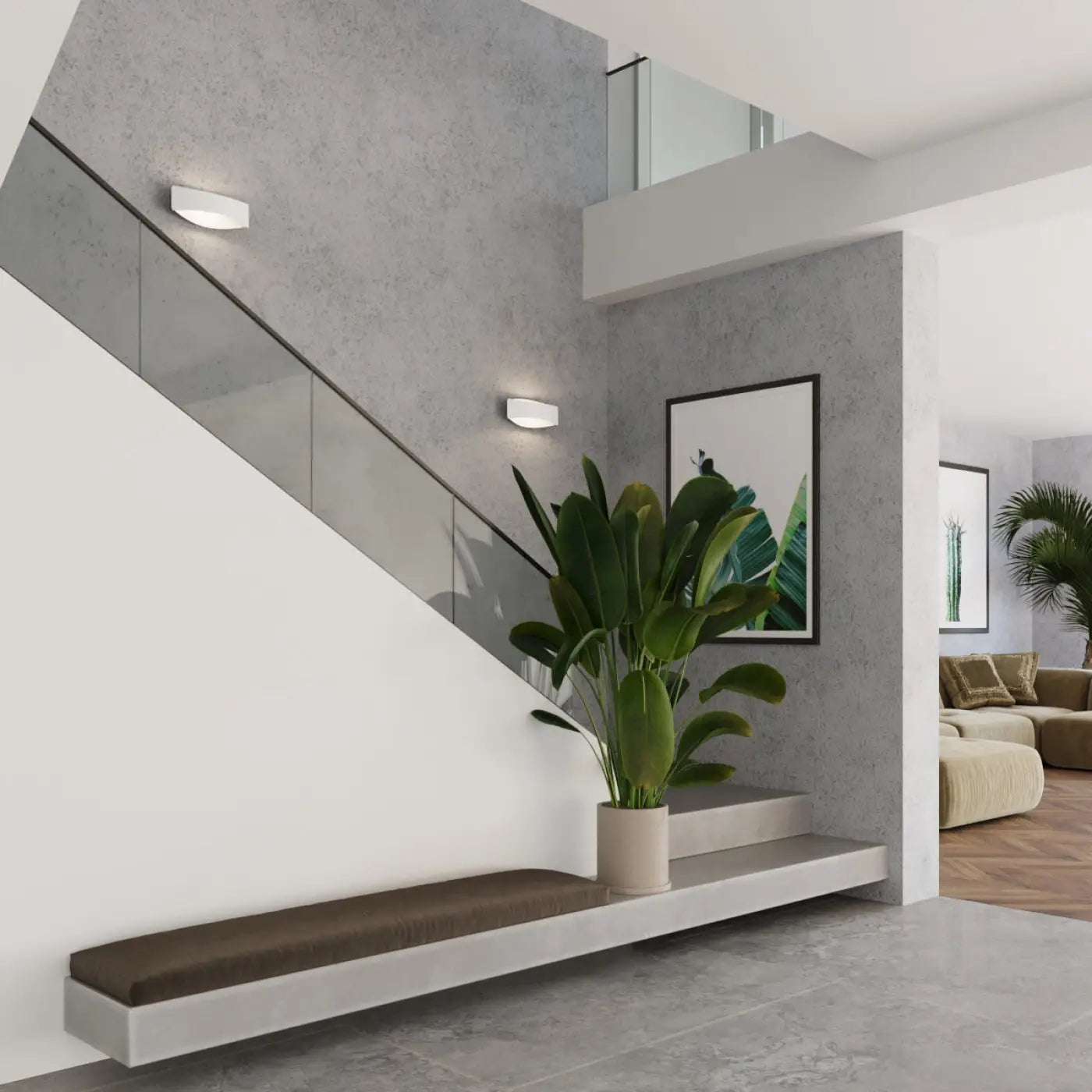 Applique Murale Design - Toni (Blanc)
