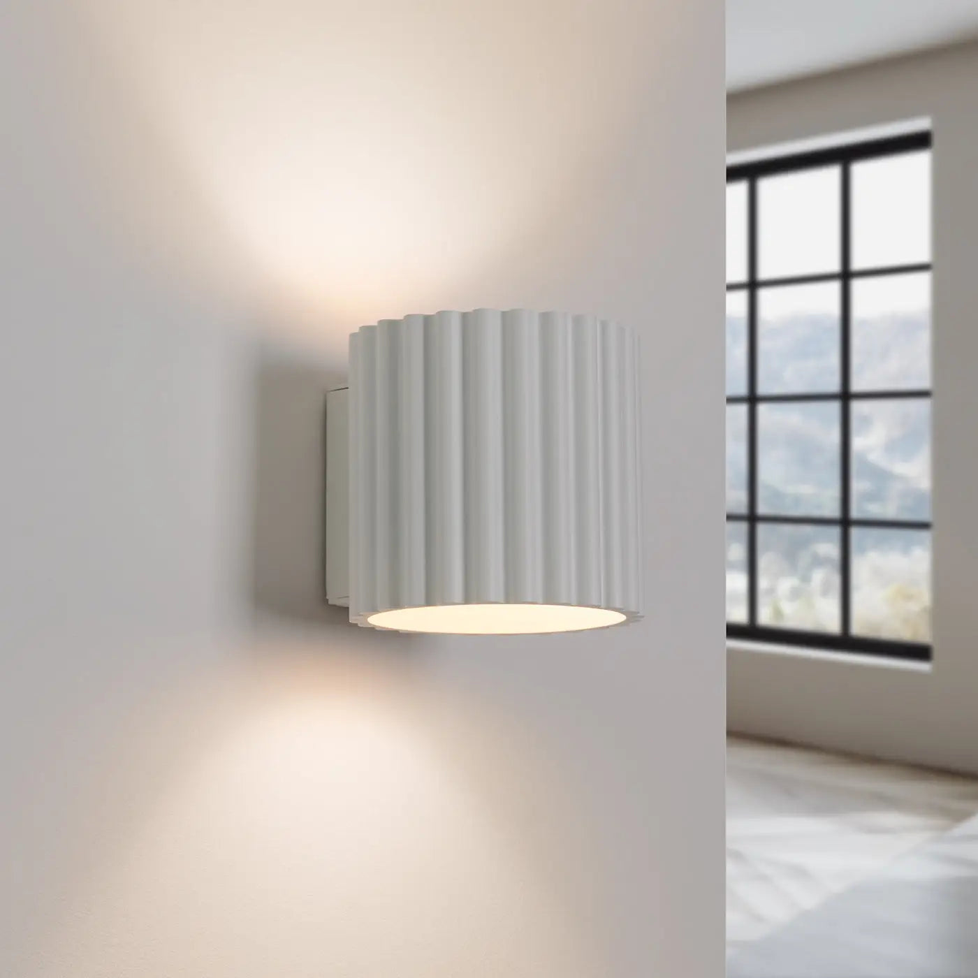 Applique Murale Design - Aura (Blanc)