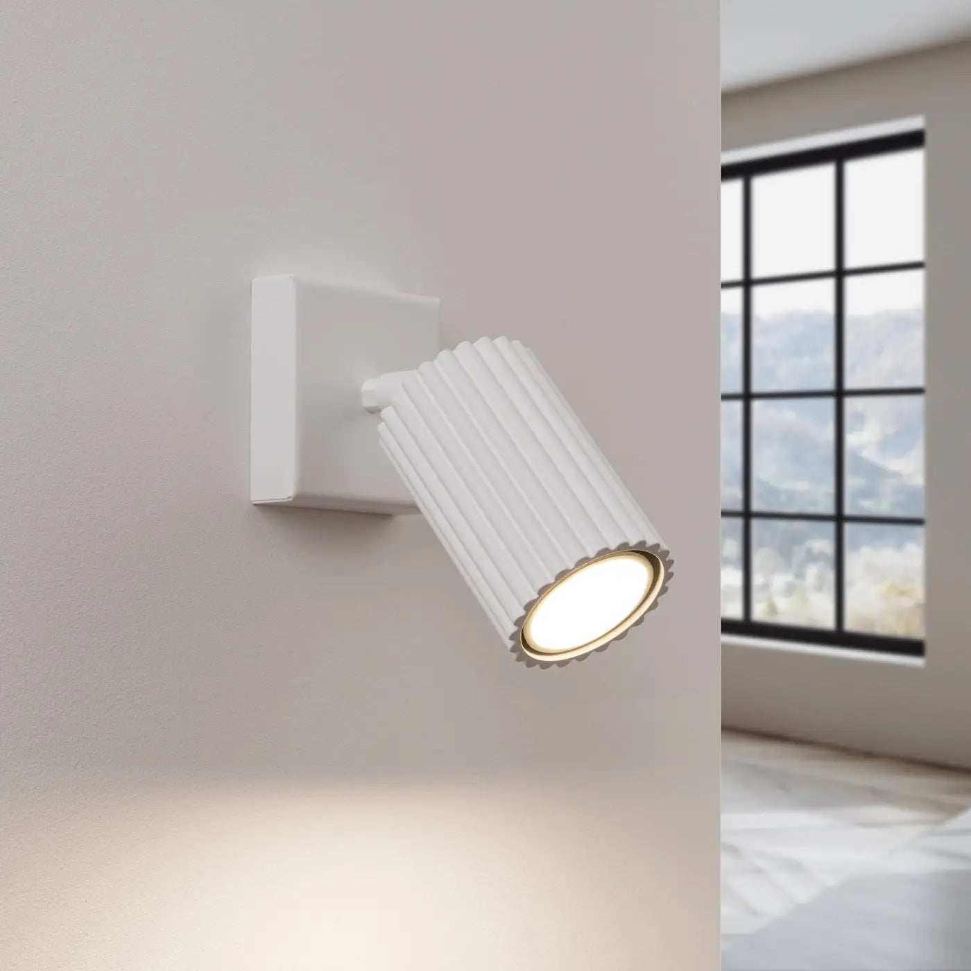 Applique Murale Design - Karbon (Blanc)