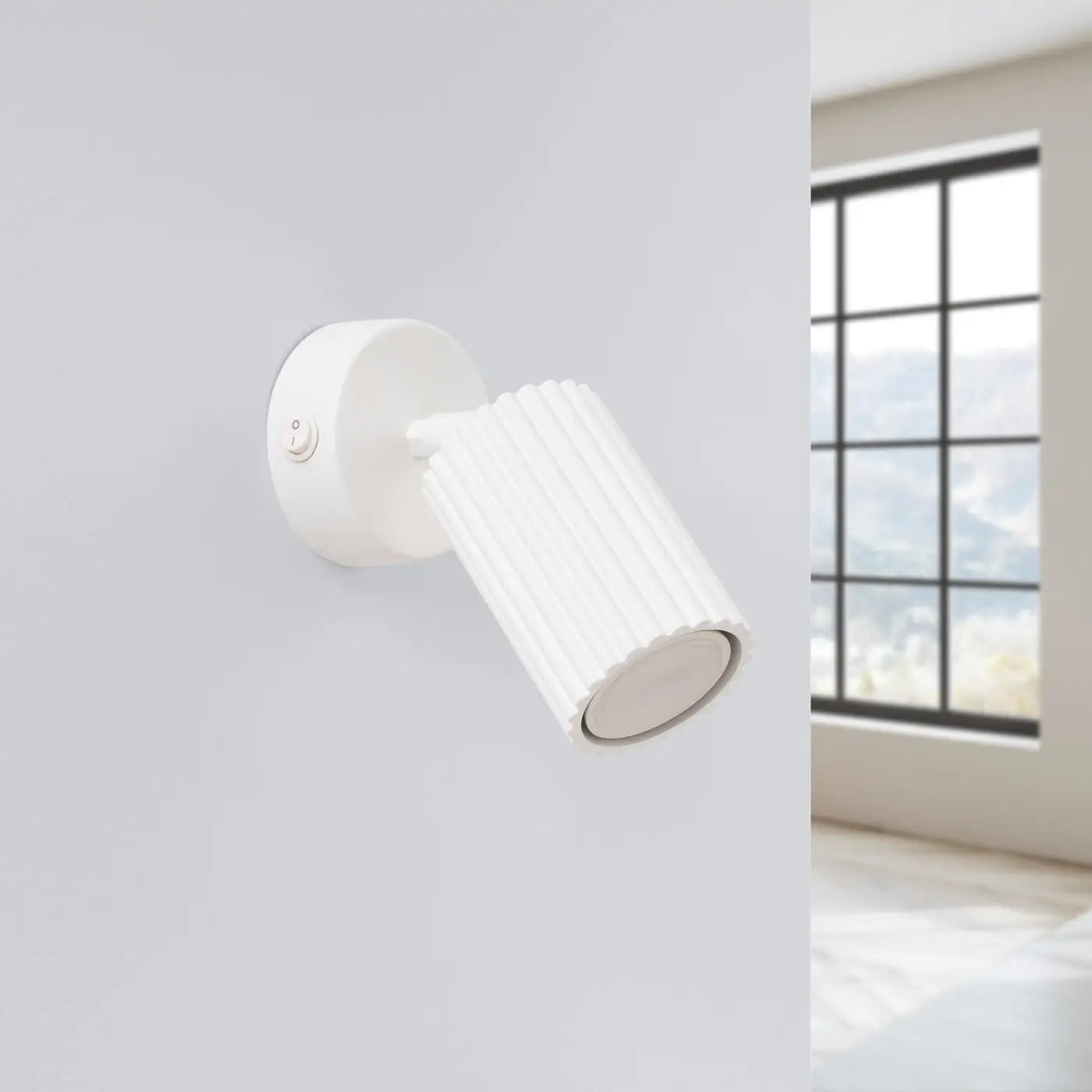 Applique Murale Avec Interrupteur - Karbon (Blanc)