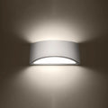 Applique Murale vernie Moderne - Vixen (Blanc Brillant)