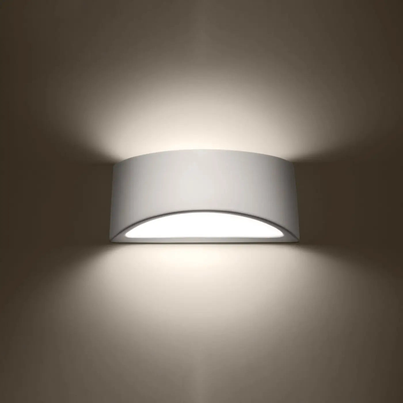 Applique Murale vernie Moderne - Vixen (Blanc Brillant)