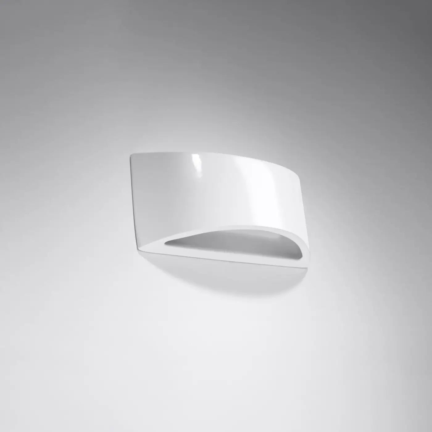 Applique Murale vernie Moderne - Vixen (Blanc Brillant)