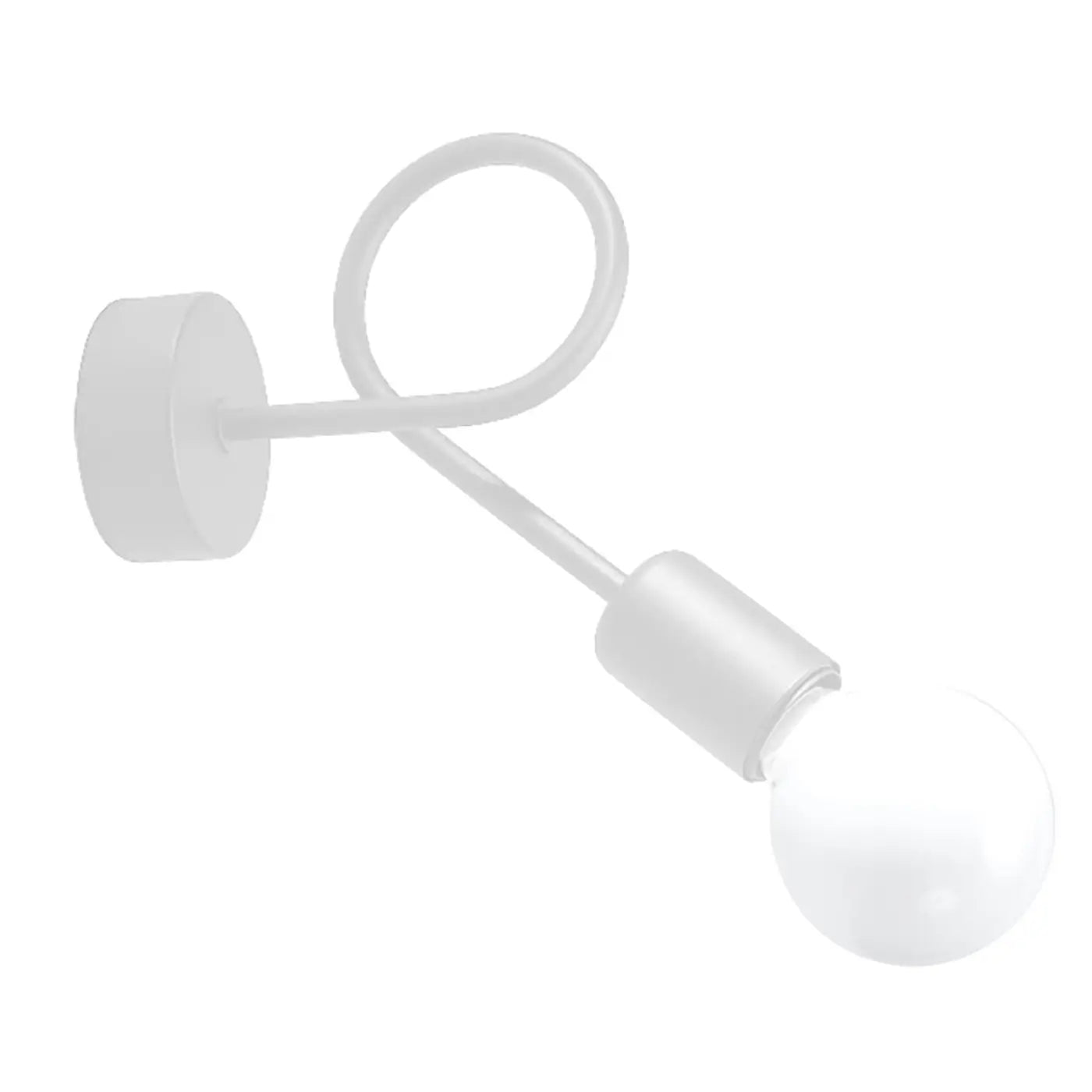 Applique Murale Design - Loop (Blanc)