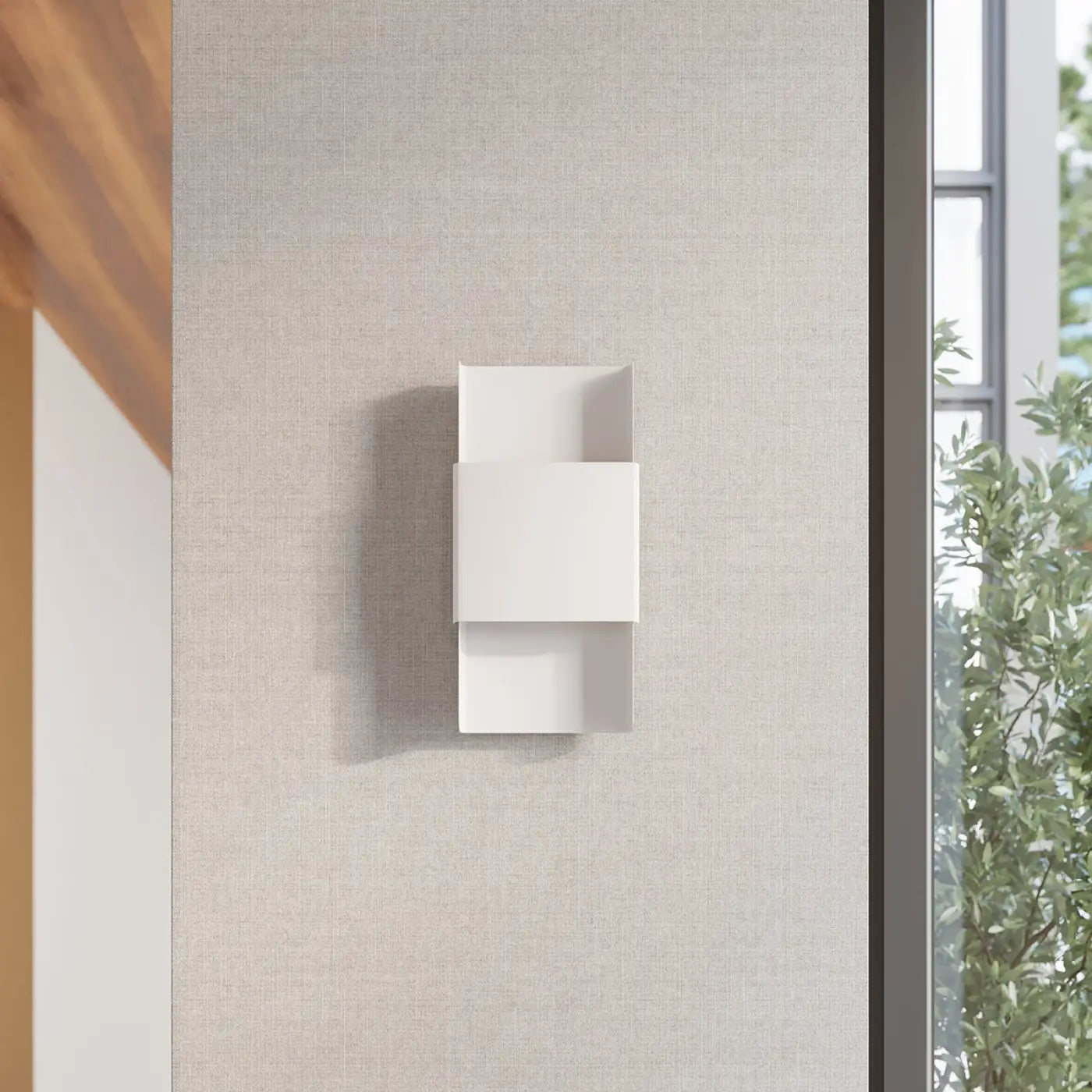 Applique Murale Design - Durlin (Blanc)