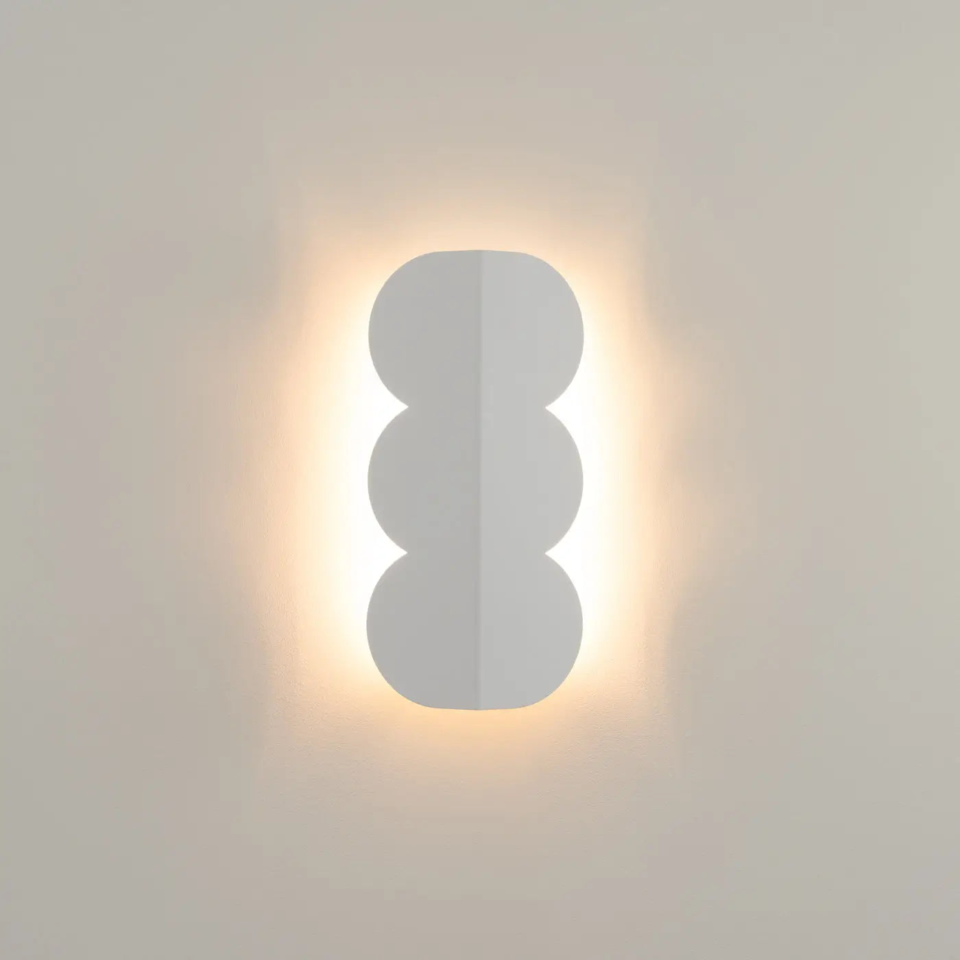 Applique Murale Design - Biscuit (Blanc)