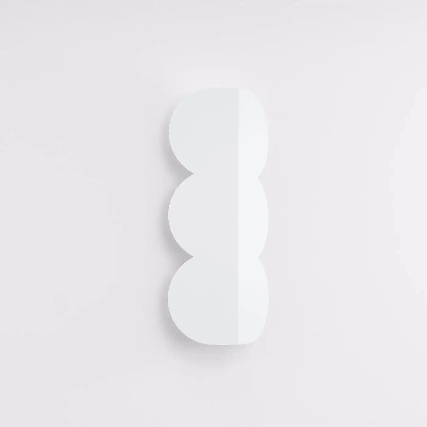 Applique Murale Design - Biscuit (Blanc)