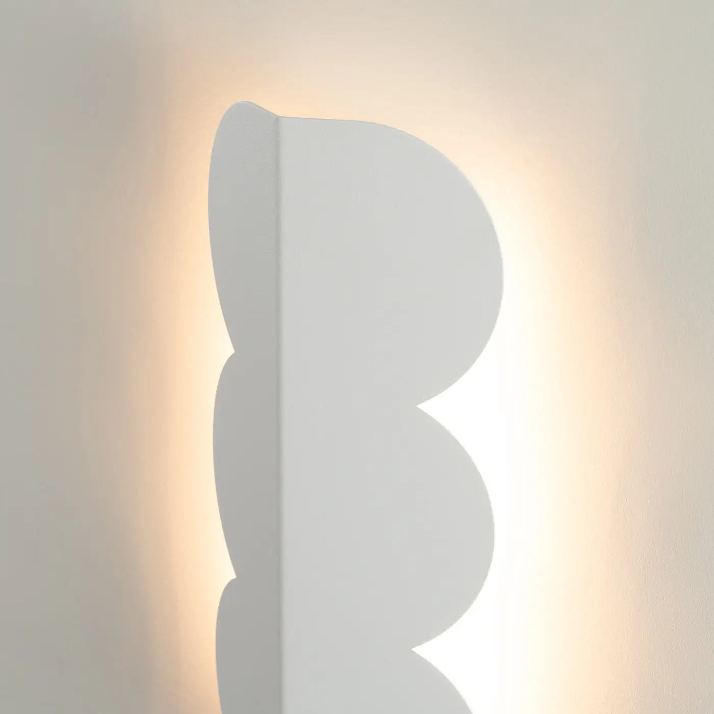 Applique Murale Design - Biscuit (Blanc)