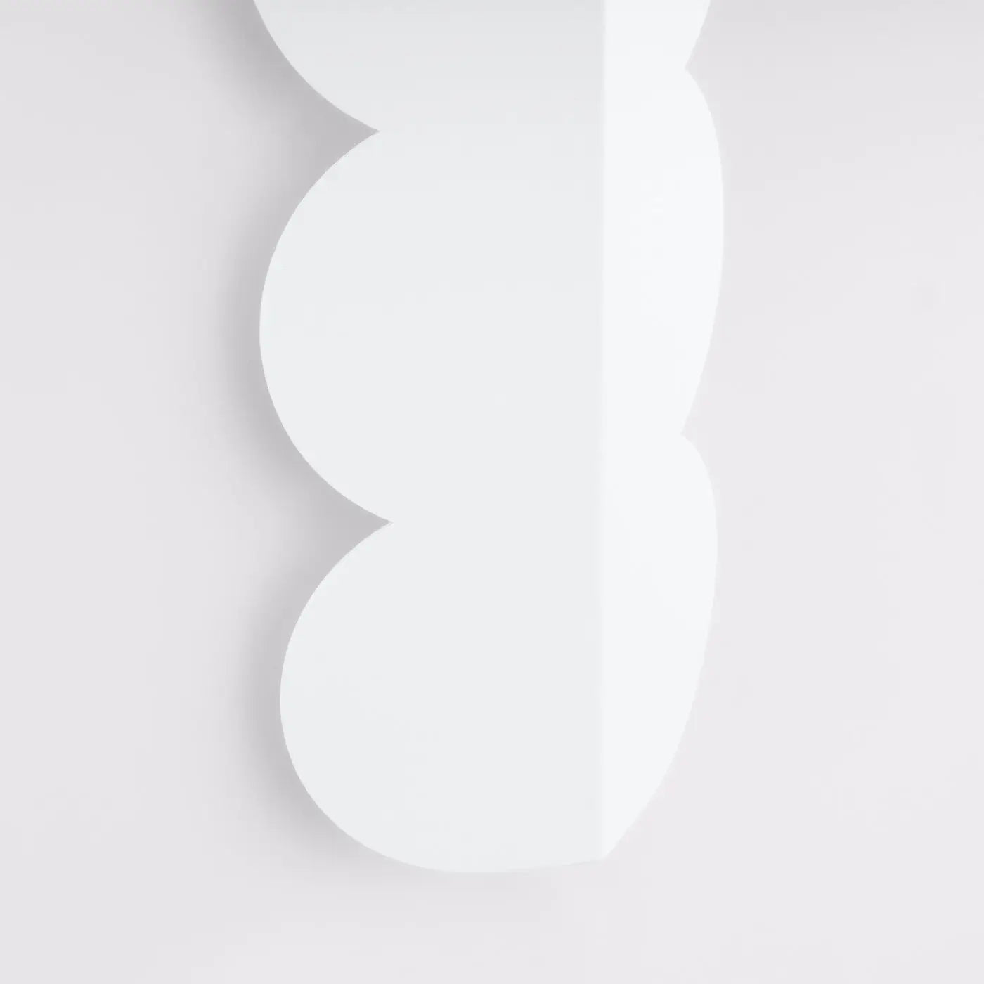 Applique Murale Design - Biscuit (Blanc)