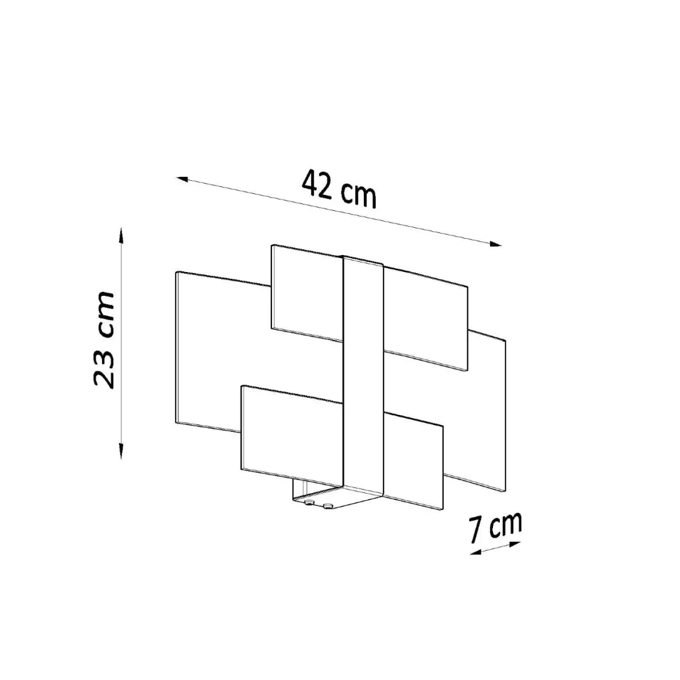 Applique Murale Design - Celia (Blanc)
