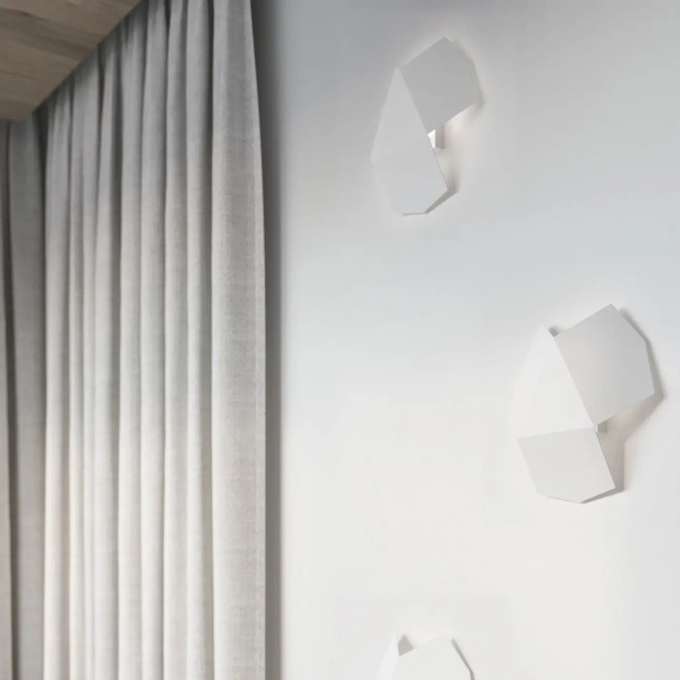 Applique Murale Design - Tre (Blanc)