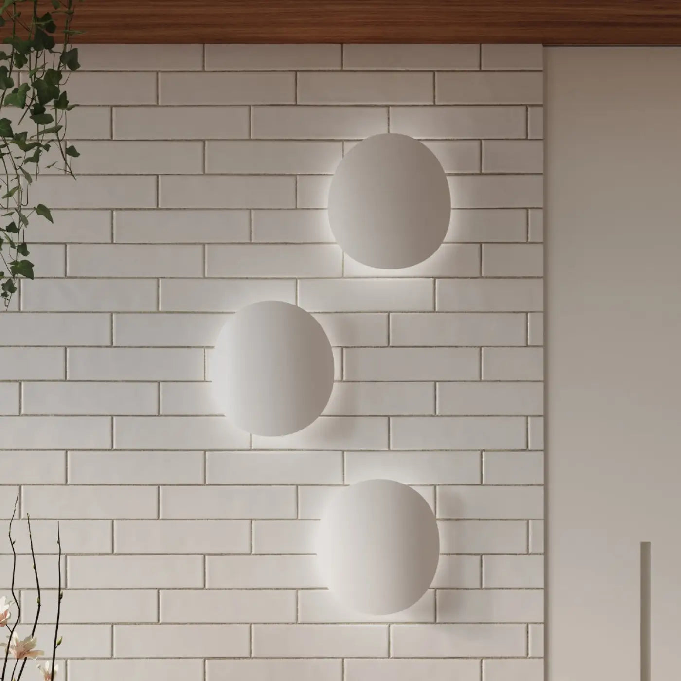 Applique Murale Design - Senses (Blanc)