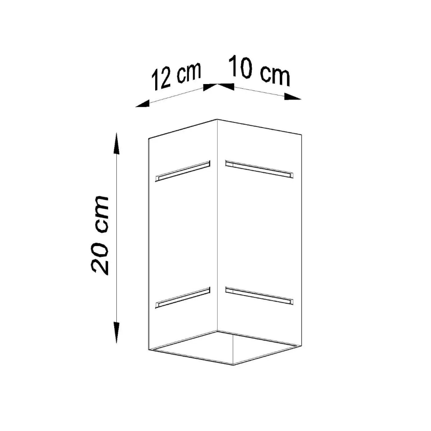 Applique Murale - Blocco (Blanc)