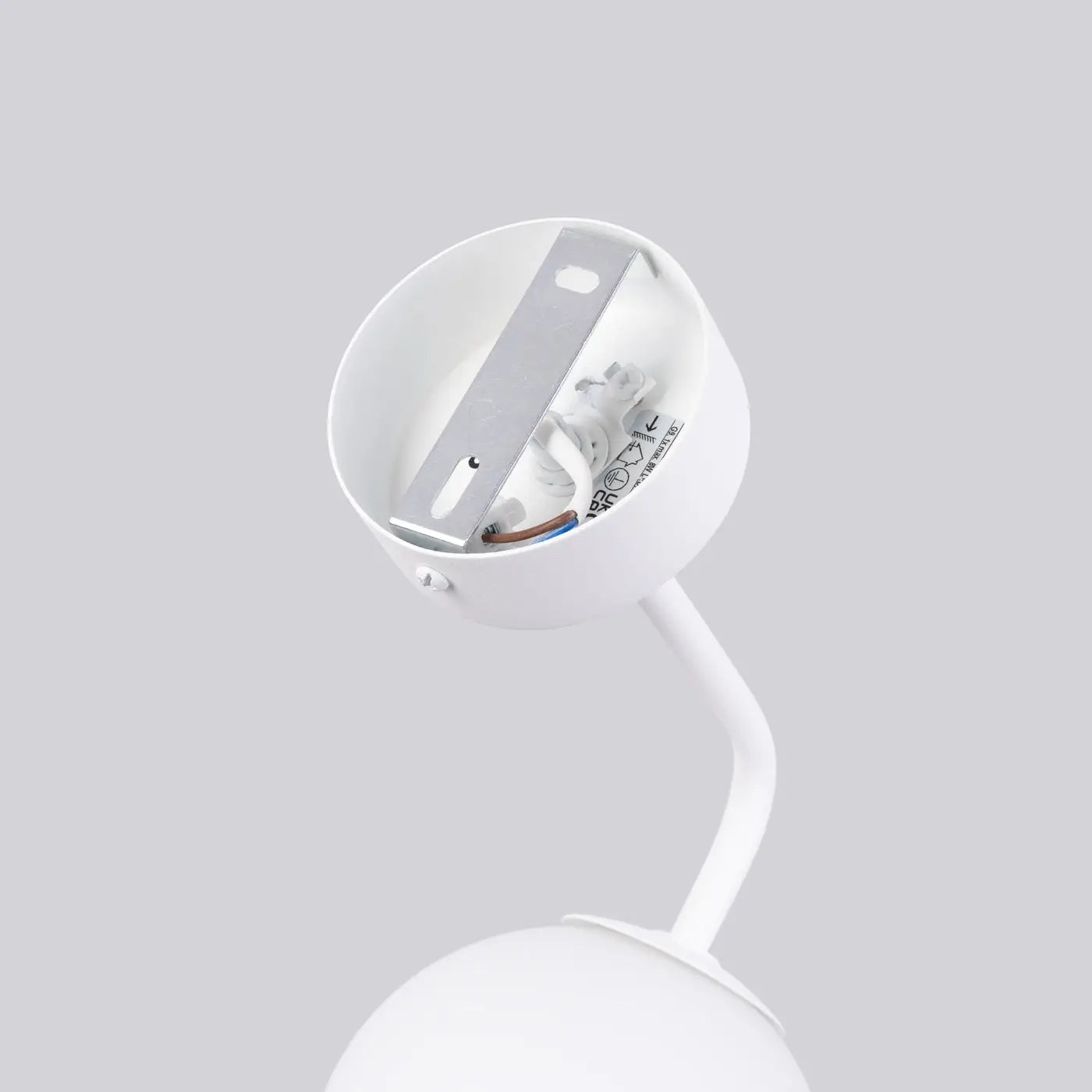Applique Murale Moderne en Verre - Astral 1 (Blanc)
