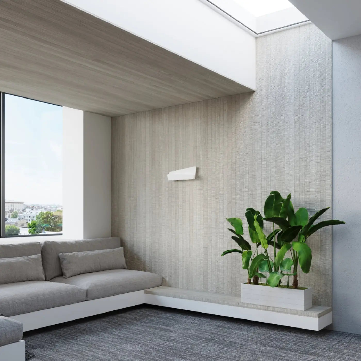 Applique Murale Design - Bascia (Blanc)