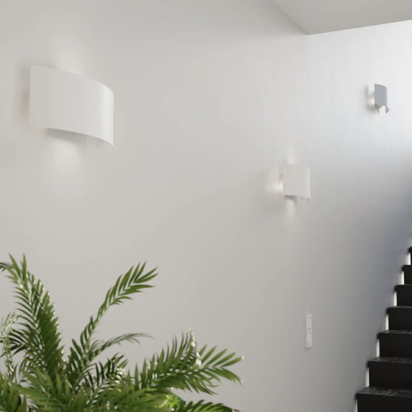 Applique Murale en Metal - Magnus (Blanc)