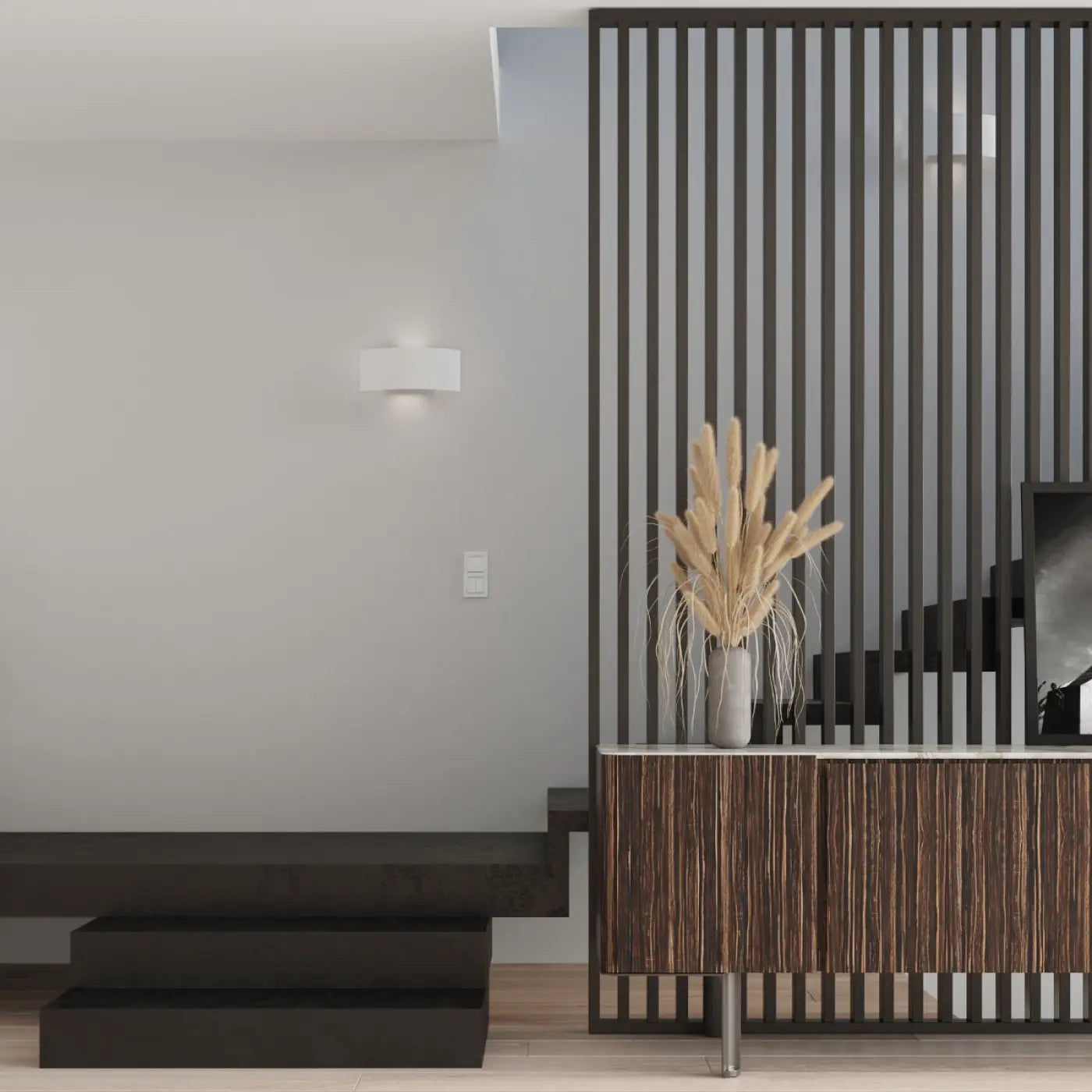 Applique Murale en Metal - Magnus (Blanc)
