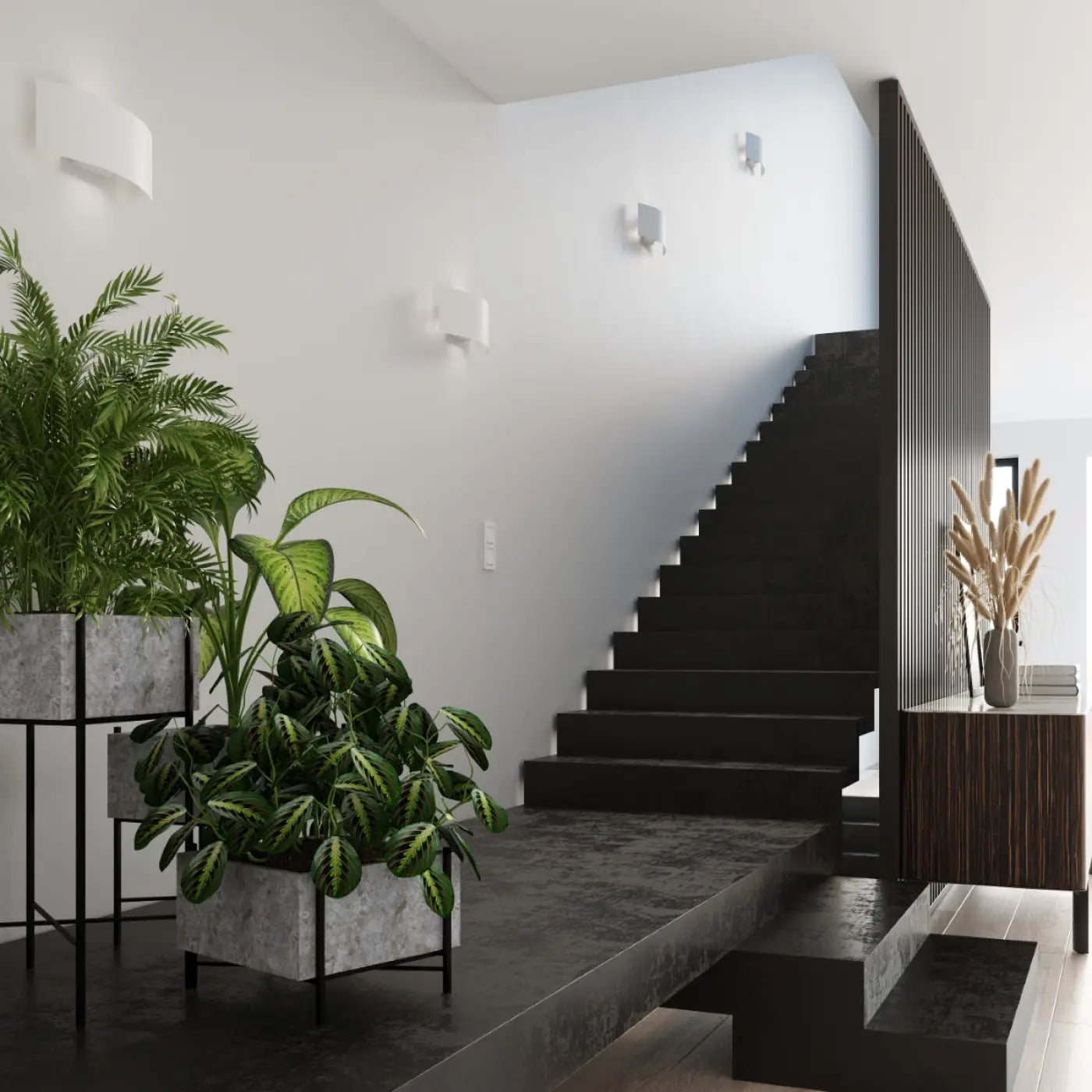 Applique Murale en Metal - Magnus (Blanc)