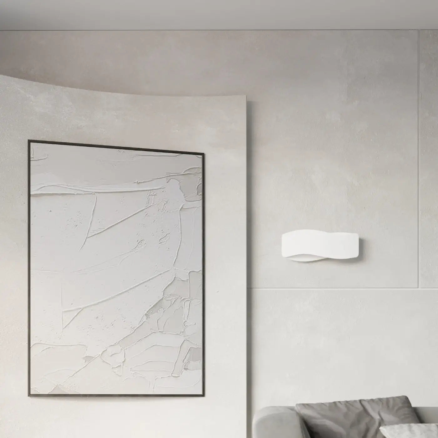 Applique Murale Moderne - Tila 40 (Blanc)