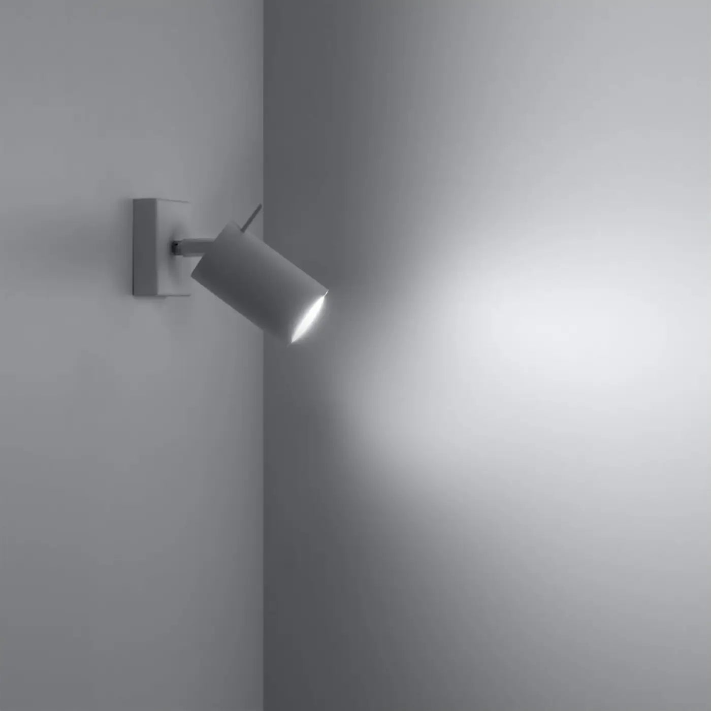 Applique Murale Un Interrupteur Design - Ring (Blanche)