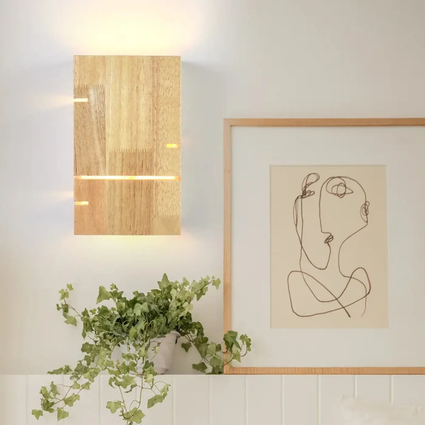 Applique Murale en Bois - Boit