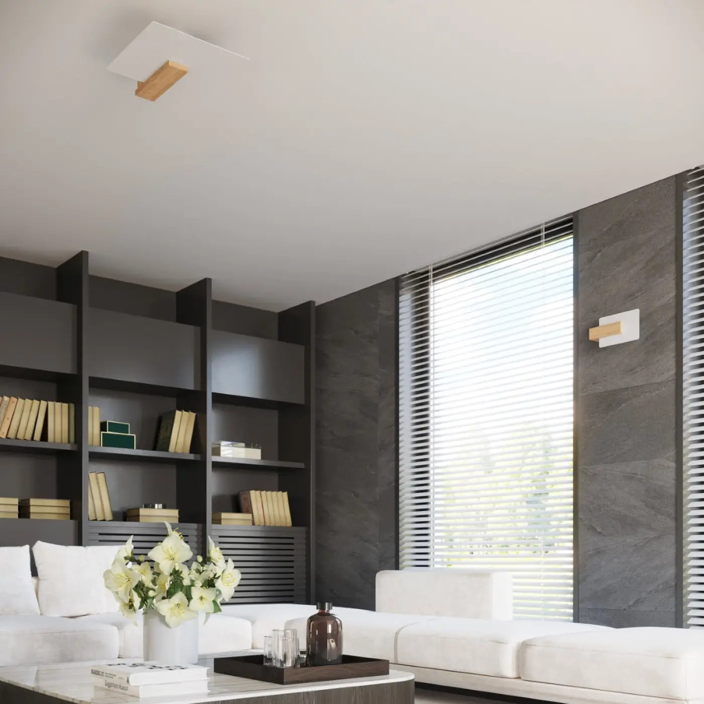 Applique Murale Design en Bois - Lappo (Bois Naturel)