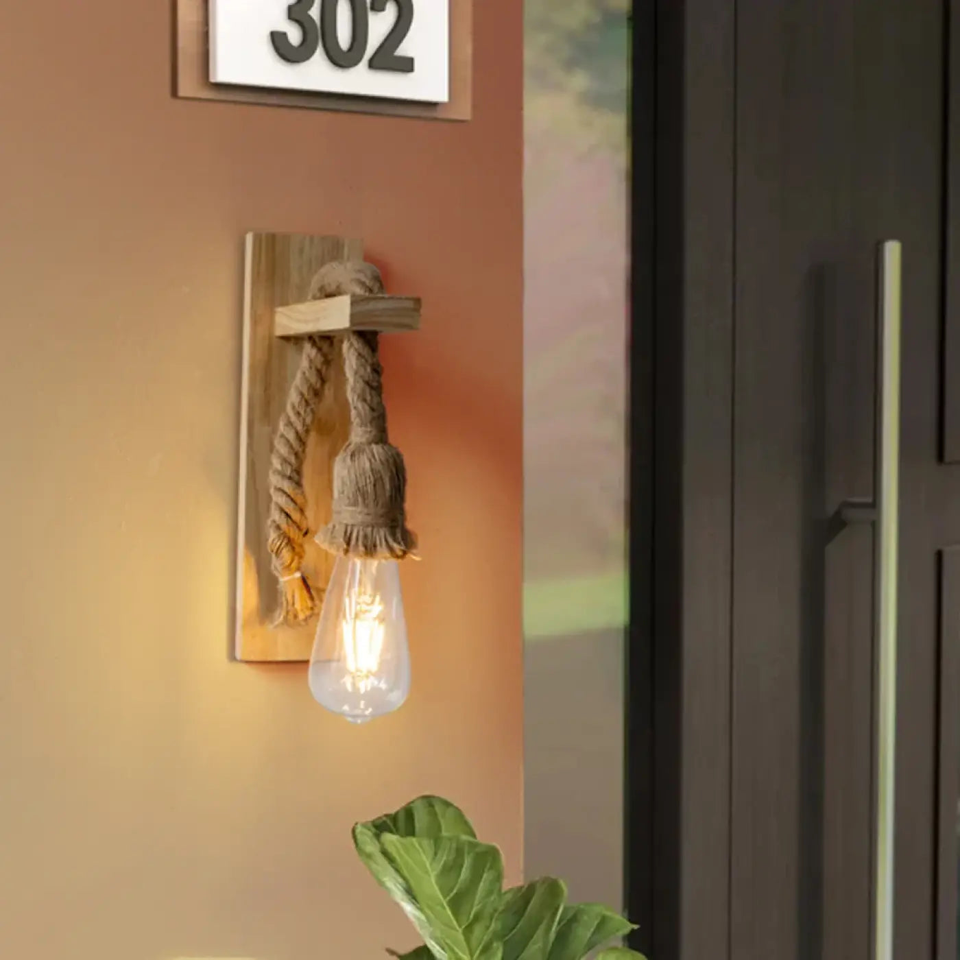 Applique Murale en Bois - Marin