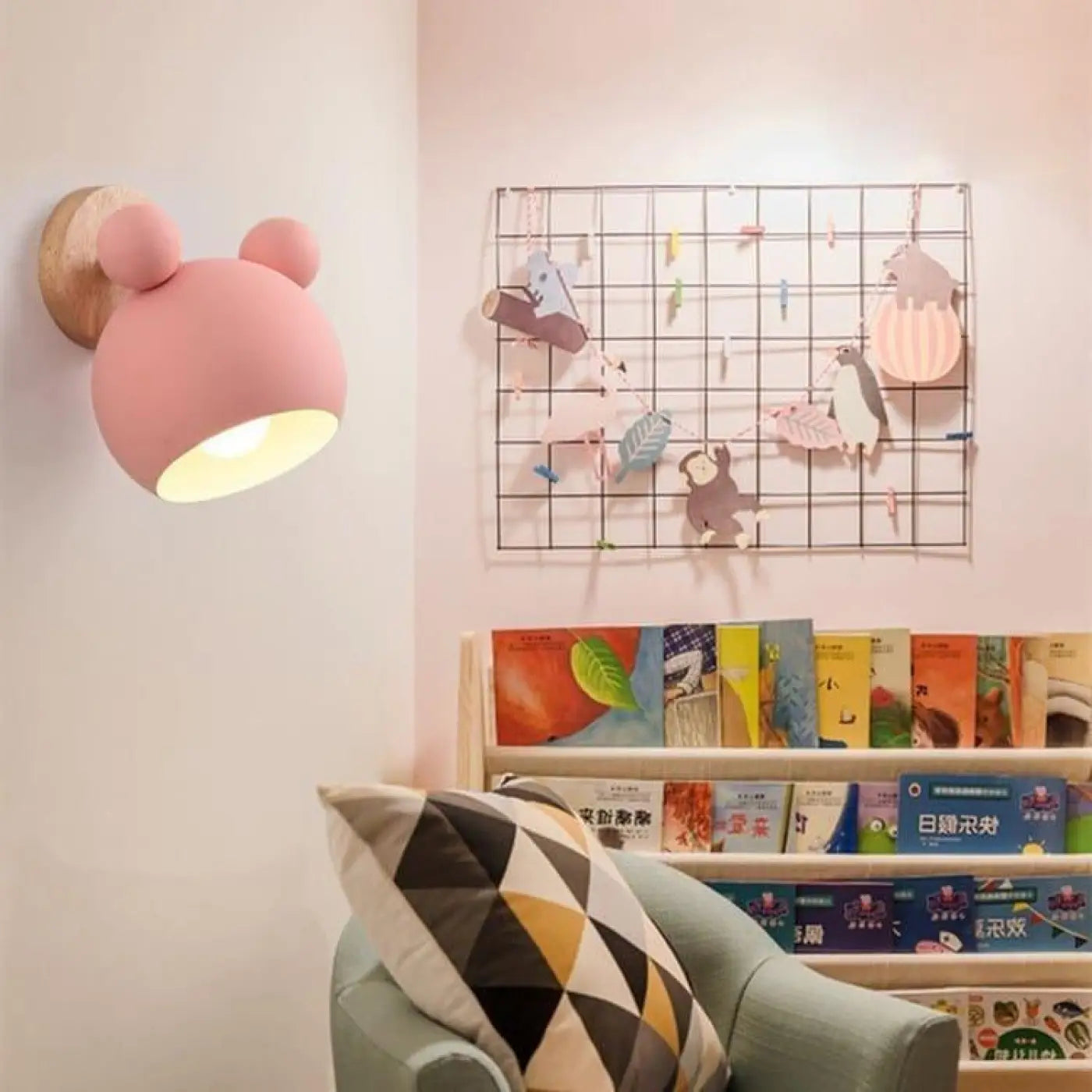 Applique Murale en Bois - Enfant