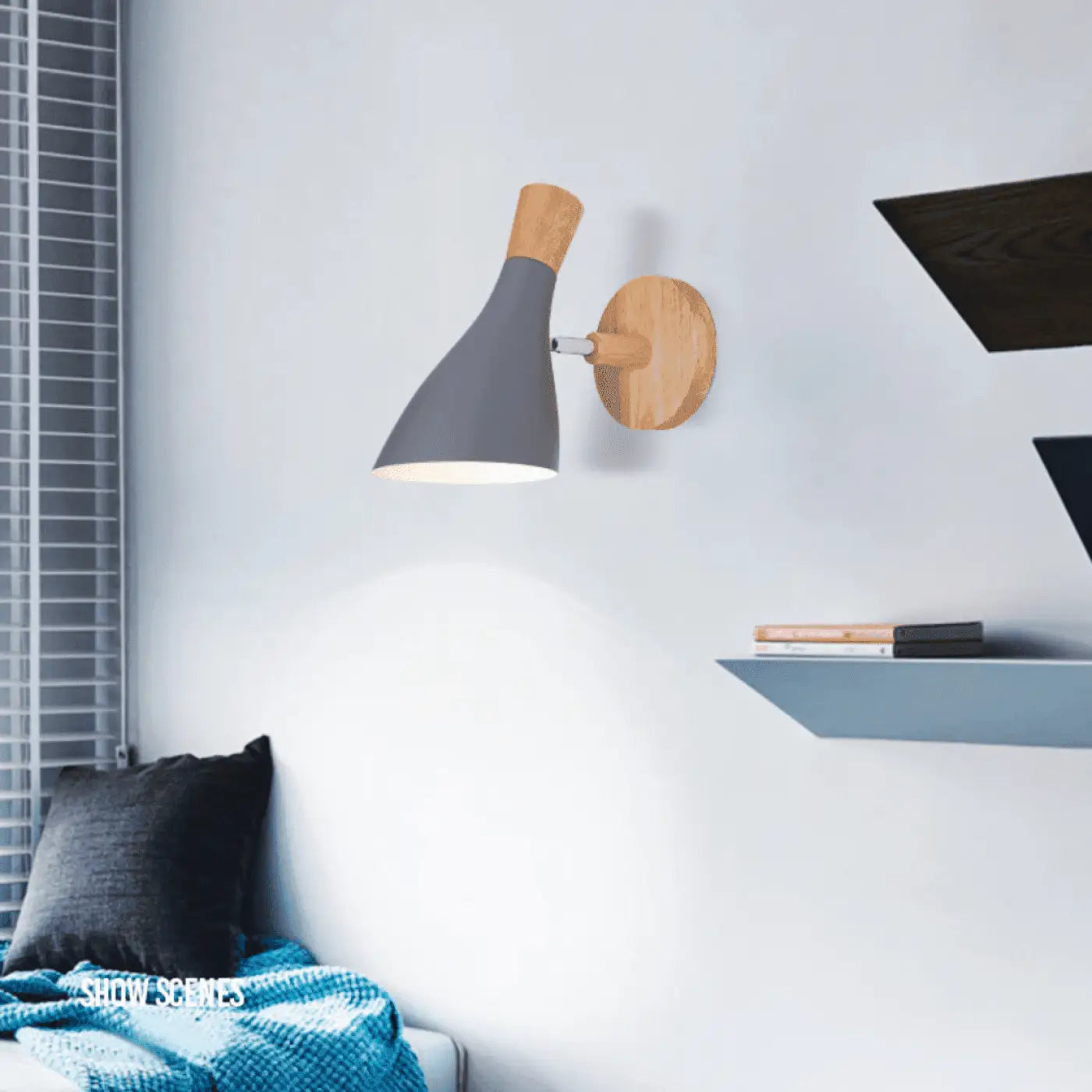 Applique Murale en Bois - Flot